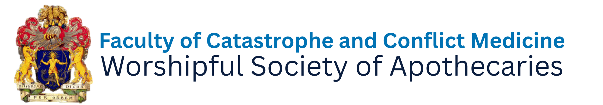 Faculty of Catastrophe and Conflict Medicine, Worshipful Society of Apothecaries